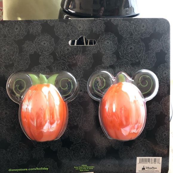 🎃Disney Mickey Minnie Mouse Halloween Pumpkin Salt Pepper Shakers🎃 - Picture 5 of 5